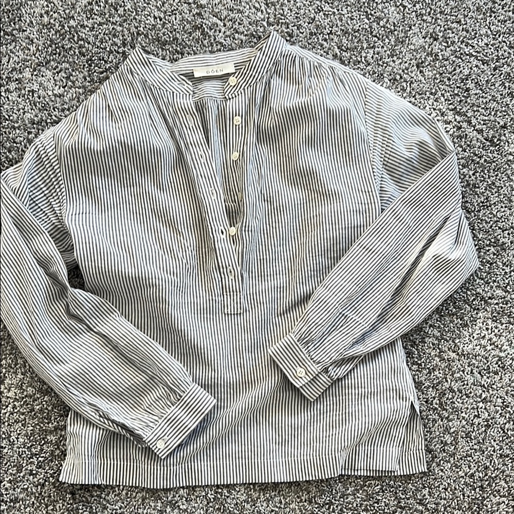 Doen striped shirt xs